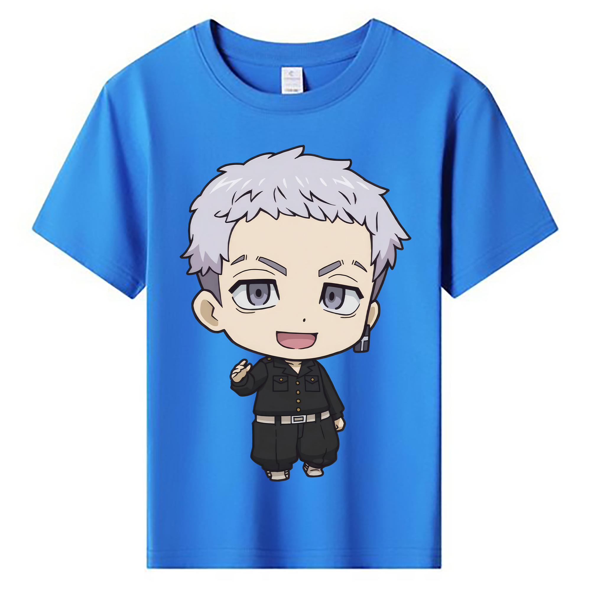 （画像用） 東京リベンジャーズ Tokyo Revengers 綿100％キッズTシャツ（フロントプリント）